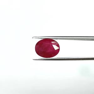 Rubí Ovalado de 4.05 Quilates, Gema Natural de Birmania RBHO-9 - Product Image 3