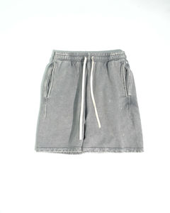 Shorts en jean décontractés pour hommes, coupe droite, longueur genou, style déchiré, vente en gros - Product Image 1