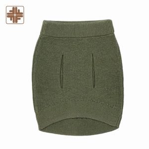 Suéter para Perro de Algodón Orgánico Sostenible, Estilo Moderno Clásico, Color Verde Lima/Aceituna, para Primavera - Product Image 3