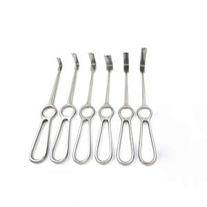 OEM/ODM Réutilisable Chirurgical En Acier Inoxydable Kocher-Langenbeck Rétracteur Courbe Vers Le Bas Manuel Forceps CE/ISO Approuvé MOL Sécurité - Product Image 1