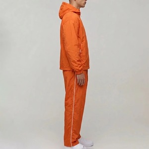 Sweat à capuche zippé imprimé sur mesure 100 % coton coupe classique, survêtement réversible coupe-vent streetwear uni, vêtements d'hiver 2027 - Product Image 2