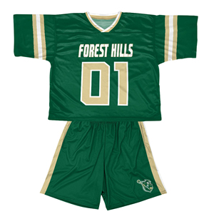 Uniformes Deportivos Sublimados Transpirables OEM con Diseño Personalizado, Conjunto de Jersey y Pantalones Cortos de Lacrosse con Malla Perforada para Hombre - Product Image 2