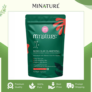 Poudre de masque clarifiant pour le visage à l'argile de rose 100% pure et naturelle pour les acheteurs en gros auprès d'un vendeur indien classé parmi les meilleurs au meilleur prix - Product Image 2