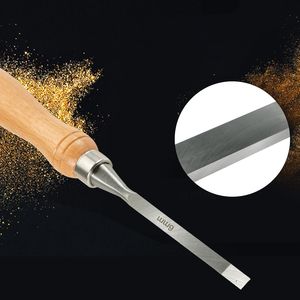 Set di 12 Scalpelli per Tornio da Legno con Lama in Acciaio al Carbonio da 3,75 Pollici per Lavorazione del Legno e Intaglio con Custodia in Legno - Product Image 2