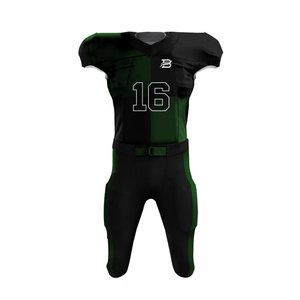 Uniforme Deportivo Ligero y Cómodo, Jersey de Fútbol Negro y Verde con Número 16, Impresión por Sublimación - Product Image 2