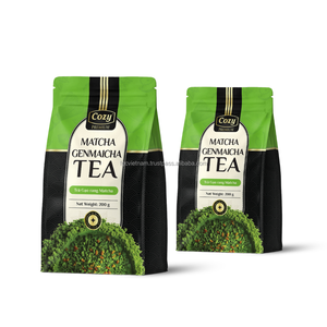 Mejor Precio, Té Verde Matcha Genmaicha en Bolsitas, Té Floral Saludable con Certificaciones, Bolsa de Empaque de Té en Polvo Matcha Genmaicha - Product Image 1