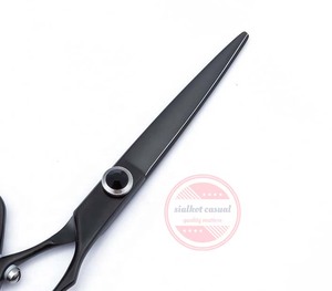 กรรไกรตัดผมสแตนเลสคุณภาพสูง ด้ามจับแบบหมุนได้ ใบมีดคมกริบ - Product Image 4