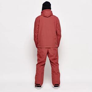 Combinaison de ski/snowboard unisexe pour l'hiver, imperméable 10 000 mm, coupe-vent, respirante, isolée en polaire -Tex Polyester/Nylon avec capuche - Product Image 4