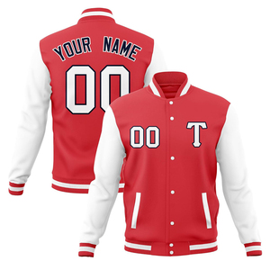 Veste universitaire personnalisée, personnalisez votre nom, votre numéro, votre lettre, veste de baseball brodée avec logo personnalisé, fabricant de vestes bomber. - Product Image 1