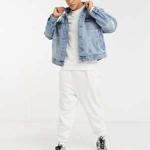 Veste en jean pour homme, coupe slim et élégante |   Vêtements en denim de mode urbaine moderne - Product Image 4