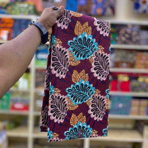 Wholesale Luxury African Wax Print Cotton Fabric Ankara Kitenge Custom Logo Private Label OEM ODM Textile Factory Nigeria Ghana - Product Image 1