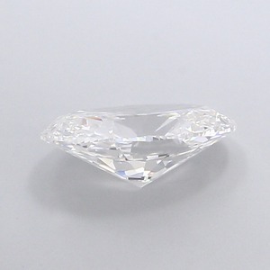 Diamant de laboratoire CVD ovale à taille brillant modifiée, couleur D, pureté VVS1, 3,01 carats |   Excellente qualité polonaise certifiée durable - Product Image 4