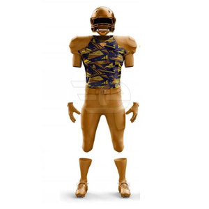 Uniforme de Fútbol Americano de Alto Rendimiento, Material Transpirable y Duradero, Diseño y Color Personalizados, Servicio OEM, Entrenamiento y Juegos - Product Image 2