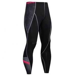 <b>Men's</b> Compression Thermal Skin <b>Base</b> <b>Layer</b> Long Sleeve T-Shirt with Geometric Pattern Spandex/Cotton Gym Sports - Product Image 6