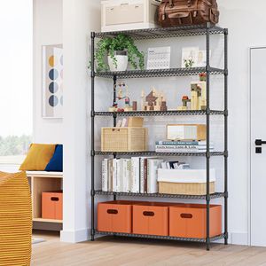 Estantería Metálica de 6 Niveles con Capacidad de Carga de 2100 LBS, Unidad de Almacenamiento Ajustable para Garaje - Product Image 2