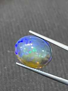 Natural Ethiopian <b>Opal</b> Cabochon Blue Green Purple Fire Loose Gemstones For Jewelry Making <b>Rings</b> Pendants High Quality - Product Image 4