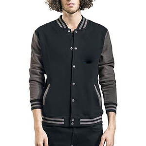 Chaqueta Varsity con Opción de Logotipo Personalizado, Estilo Letterman de Inspiración Vintage, Ajuste Cómodo, Tela Suave, Prenda Exterior de Moda - Product Image 3