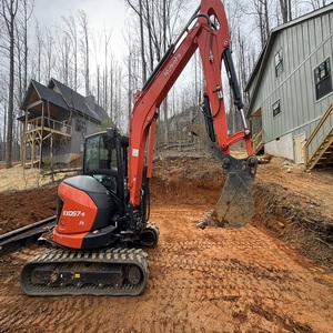 Excavadora Usada de 5.5 Toneladas, Mini Kubota KX057 5, Máquina para Movimiento de Tierras, Compre Ahora, Rendimiento Confiable para Trabajos Pesados - Product Image 5