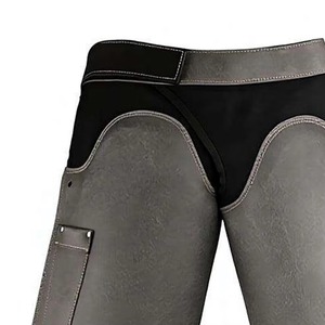 Chaps de fermeur en cuir robustes et réglables, protections de jambes pour le fermeur professionnel, tablier de protection pour le soin des sabots - Product Image 6