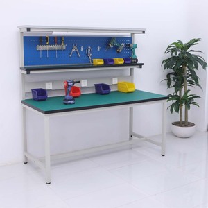 โต๊ะทำงานอัลลอยด์ป้องกันไฟฟ้าสถิตสำหรับใช้ในห้องคลีนรูม รุ่น JS-800123 - Product Image 1
