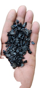 Terra Kote granit poli noir écologique durable revêtement de sol en pierre naturelle décorative pour extérieur copeaux de verre concassés pour - Product Image 2