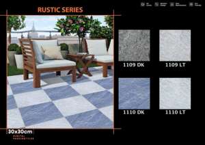 Dalles de sol numériques pour extérieur, finition mate, céramique, 300x300mm, 30x30cm, 12x12 pouces, pour allées, patios et espaces ouverts - Product Image 4