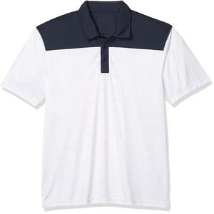 เสื้อยืดโปโลตัวยาวลำลองสำหรับผู้ชายเสื้อยืดปักลายบล็อคสีพลัสไซส์ออกแบบโลโก้ได้ตามที่ต้องการ - Product Image 1