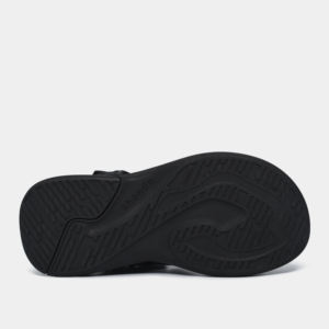 Sandalias Casuales de Punta Abierta con Diseño Giratorio, Agarre Mejorado y Estabilidad, Color Negro Completo - Product Image 2