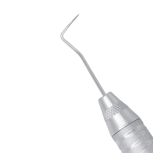 # Sonde diagnostique dentaire en acier inoxydable 2A Pigtail Explorer pour la détection des caries, instrument d'examen buccal, outil dentaire ProSet - Product Image 3