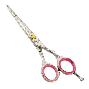 Tijeras de corte de pelo de peluquero de acero inoxidable Premium de 5,5 pulgadas hechas a medida, tijeras de belleza afiladas de precisión - Product Image 1