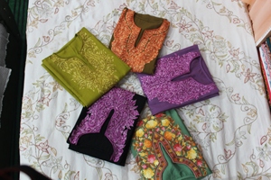 Purple Muslim Robe Embroidered <b>Long</b> Sleeve Traditional <b>Dress</b> Ramadan <b>Eid</b> Prayer Attire - Product Image 3