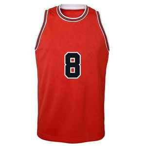 Camiseta de Baloncesto de Buena Calidad, Diseño Totalmente Personalizado, Transpirable, Absorbente de Humedad, con Impresión por Transferencia de Calor - Product Image 6