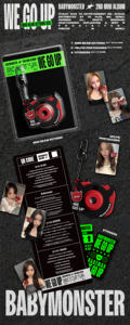 [Álbum Original Coreano] BABYMONSTER - WE GO UP (Versión MINI BEAM KEYRING) - Product Image 3