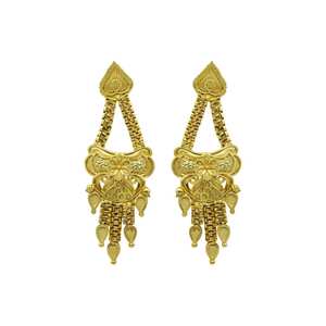 Collares Largos Rani Haar de Latón Chapado en Oro de 14K, 18K y 24K, Diseño Turco Tradicional, Joyería Rellena de Oro, Oro Joyería - Product Image 4
