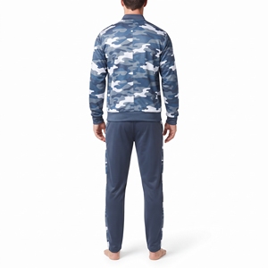 Ensemble de survêtement de sublimation pour hommes, vente en gros, vêtements de sport personnalisés, veste et pantalon, tenue de fitness athlétique pour la gym - Product Image 6