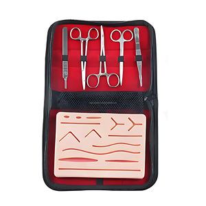 Kit de Práctica de Sutura para Estudiantes de Veterinaria, Manual, Certificado CE ISO, Instrumentos Quirúrgicos de Acero Inoxidable OEM ODM de Alta Calidad - Product Image 1