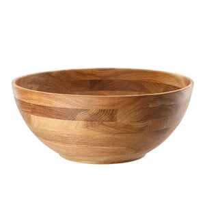 European Style Eco-Friendly Mango Wood Handmade Durable Lightweight Heat Resistant Uncoated Serving Bowl Dinnerware Party - Product Image 5