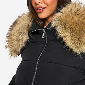 <b>Women</b> Short Top Puffer Jacket High Waist Quilted Bubble <b>Coat</b> Winter Long Sleeve Zip Up Casual Fashion Outerwear 2026 - Product Image 5
