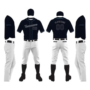 Proveedor Directo de Fábrica, Ropa Deportiva para Hombre, Uniformes de Béisbol, Tejido de Poliéster Transpirable de Secado Rápido, la Mejor Calidad - Product Image 3