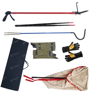 Kit de capture de serpents OEM professionnel, pinces et crochets en alliage métallique, acier inoxydable, respectueux de l'environnement, pour herpétologie et animaux de compagnie - Product Image 2