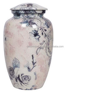 Urna funeraria de metal de estilo americano clásico para cenizas para honrar recuerdos Urna conmemorativa con diseño pulido a precio de mayorista - Product Image 3