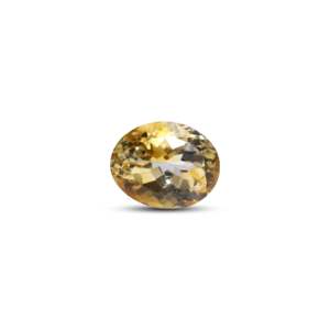 Certified Natural Citrine Loose Gemstone-6.8 Carat Cat's Eye Peridot Sapphire Rainbow Moonstone & Opal - Product Image 1