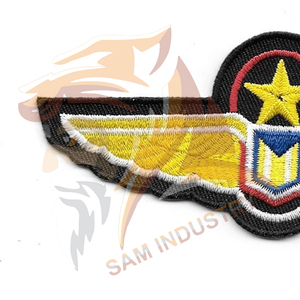 Prix raisonnable, vente en gros, patchs brodés en matériaux durables, meilleure qualité, prix d'usine, patchs brodés sur mesure - Product Image 3