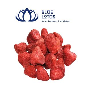 สตรอว์เบอร์รีฟรีซดรายรักษ์โลก คุณภาพส่งออก เกรดขนมหวาน - Product Image 1