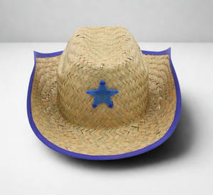 Sombrero de Paja con Cinta para Mujer, Estilo Campestre, Gorra para el Sol, para Recoger Frutas, Salidas de Domingo, Picnic, Viajes - Product Image 1