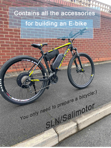 Kit de conversion de vélo électrique 36V 250 Watts avec batterie, moteur de vélo électrique, kit de vélo électrique 36V 48V 500 Watts avec batterie - Product Image 2