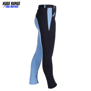 Pantalones de Montar a Caballo Personalizados para Mujer, de Spandex/Algodón, Transpirables, de Cintura Alta, Largos, Tipo Jodhpur - Product Image 3