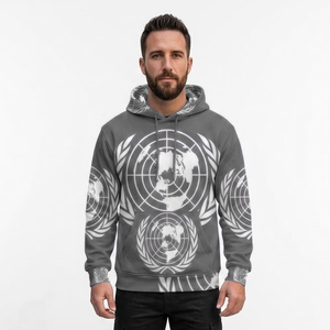 Nouveau design, meilleur prix, sweat à capuche homme, couleur unie, vêtement décontracté, impression numérique, graphique personnalisé, séchage rapide, sweats à capuche homme. - Product Image 1