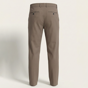 Pantalones Casuales de Verano para Hombre, de Algodón, Cintura Alta, Estilo Chino Formal, Venta al Por Mayor - Product Image 2