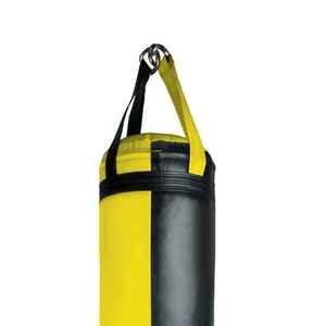 Saco de Boxeo Profesional Personalizado de Cuero Sintético, Saco de Boxeo Colgante para Entrenamiento con Base Rellena de Arena - Product Image 5